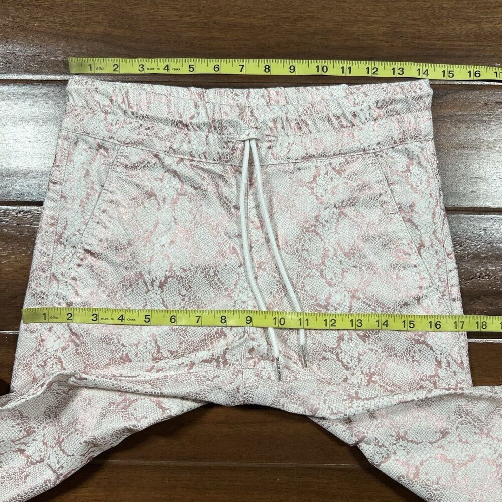 Bevy Flog Size 24 Rose Gold Pink Python Snake She… - image 3